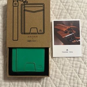 Monstera (Kelly green) Denner Wallet